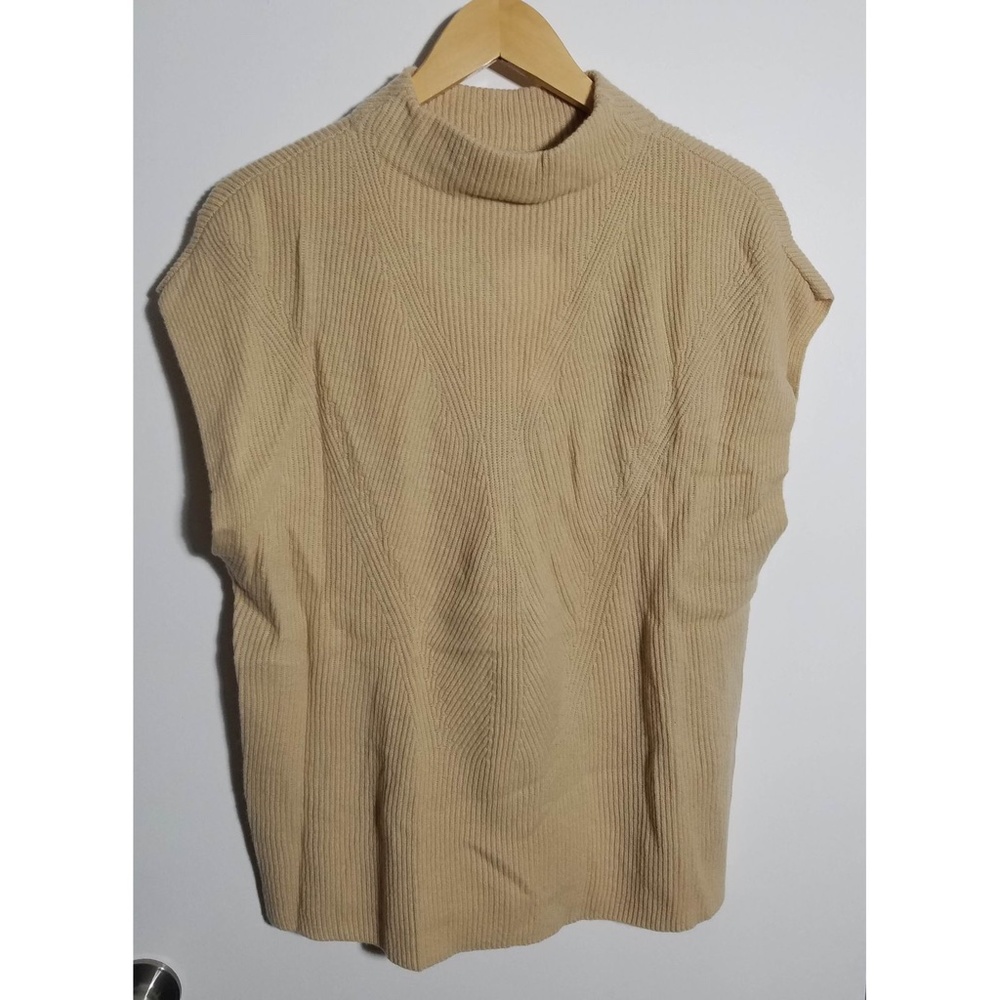 Tyler Boe Cashmere Cap Sleeve Sweater, Latte